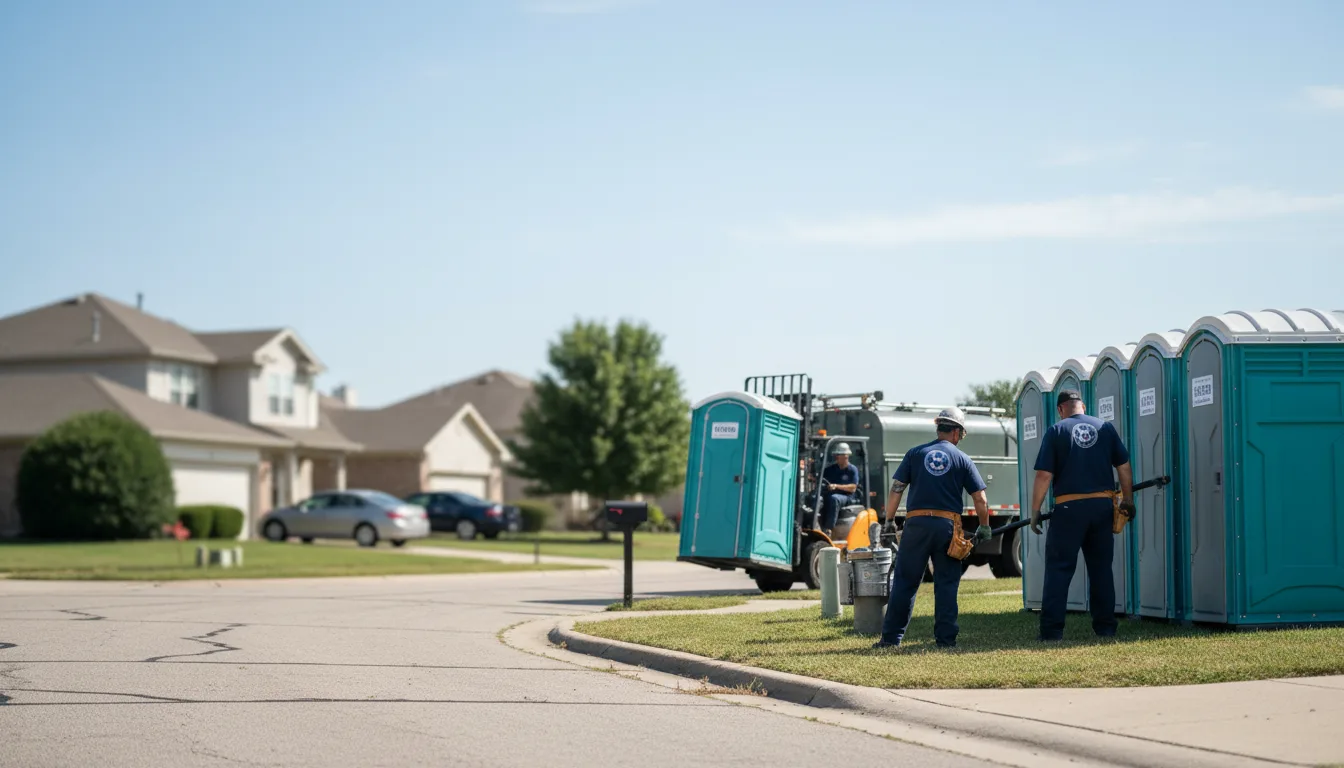 Porta Potty Rental in Rankin, IL near me